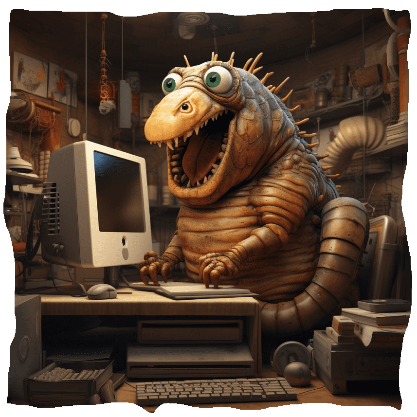 Stufe 3: Computer Drache